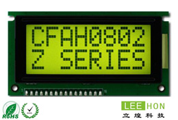 LH0802B点阵字符液晶模组模块文字×行：8*2字符型点阵液晶屏-LCD