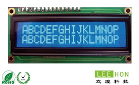 LH1602B点阵字符液晶模组模块文字×行：16*2 并/串可选-LCD1602B