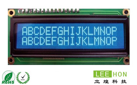 LH1602F点阵字符液晶模组模块并/串可选 文字×行：16*2-LCD1602F