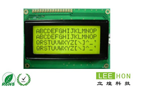 LH1604A点阵字符液晶模组模块文字×行：16*4 并/串可选-LCD0802A