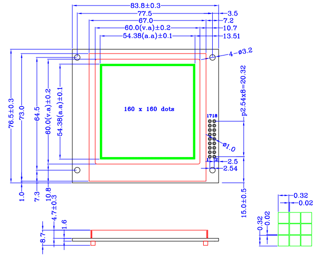 LCD160160B3